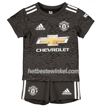 Manchester United Voetbaltenues Kind Uit 2020/21 - SS (+ Korte broeken)